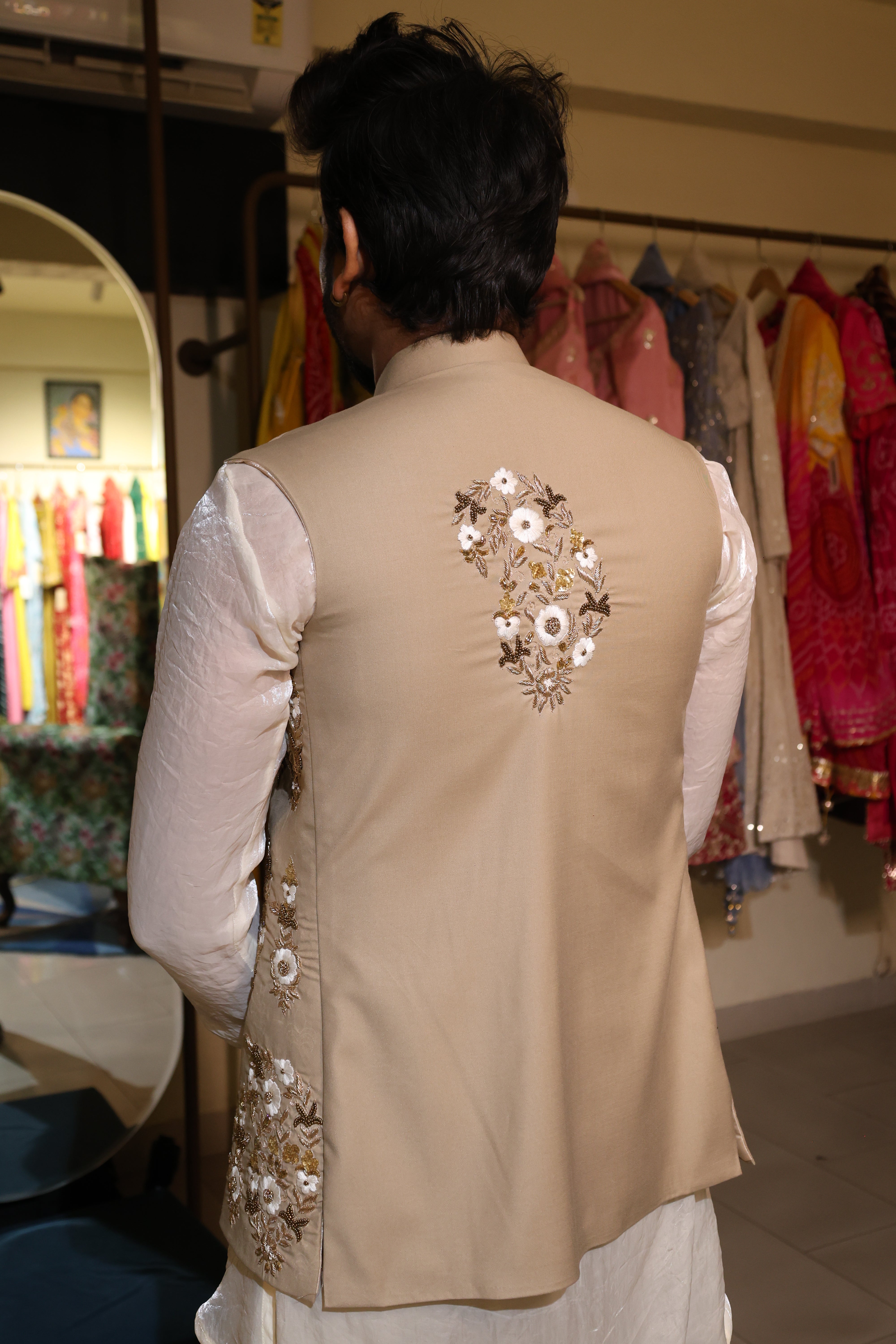 Sunehri Phool Kurta Set