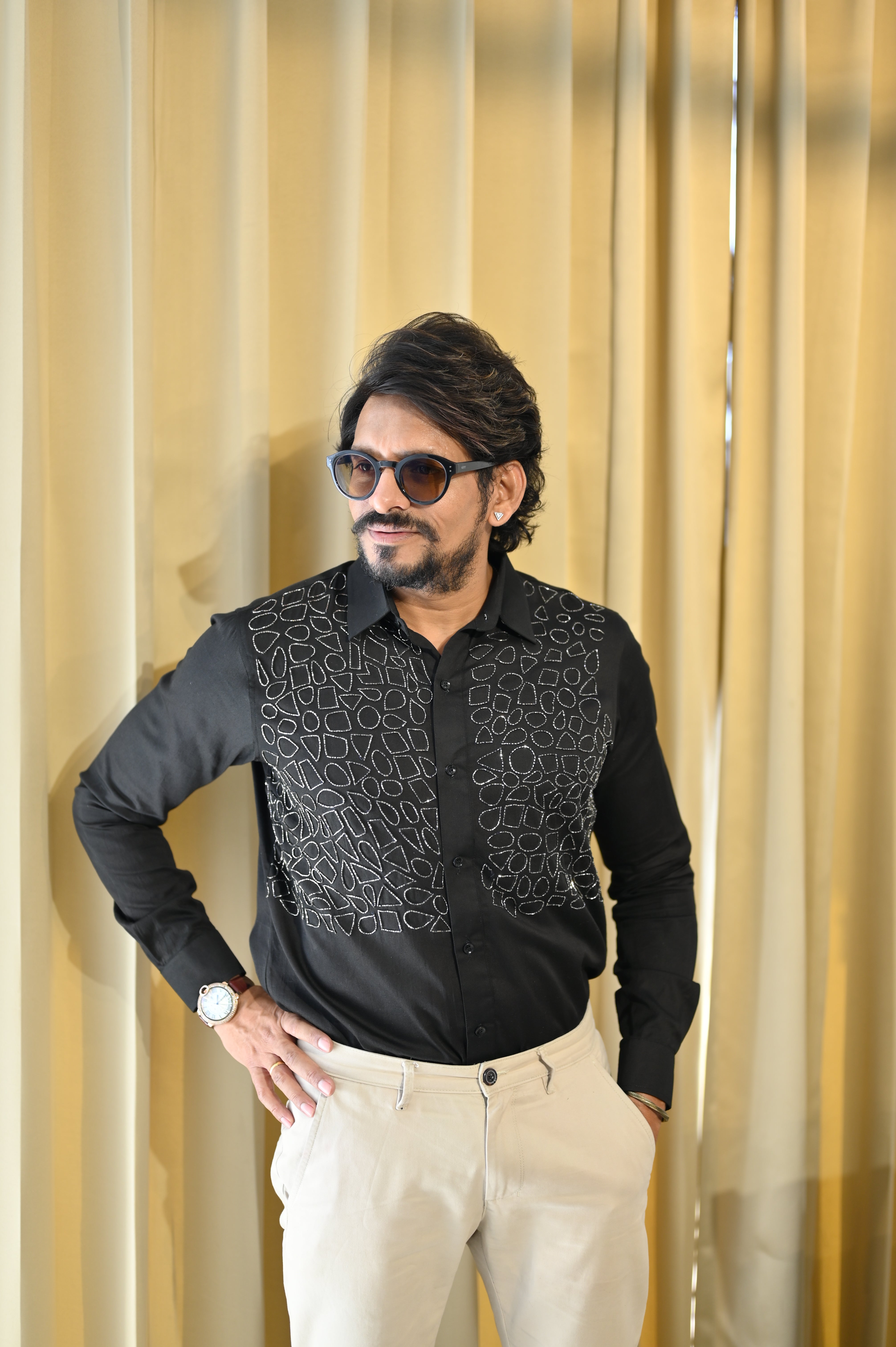 Silver Box Work Party Statement Shirt