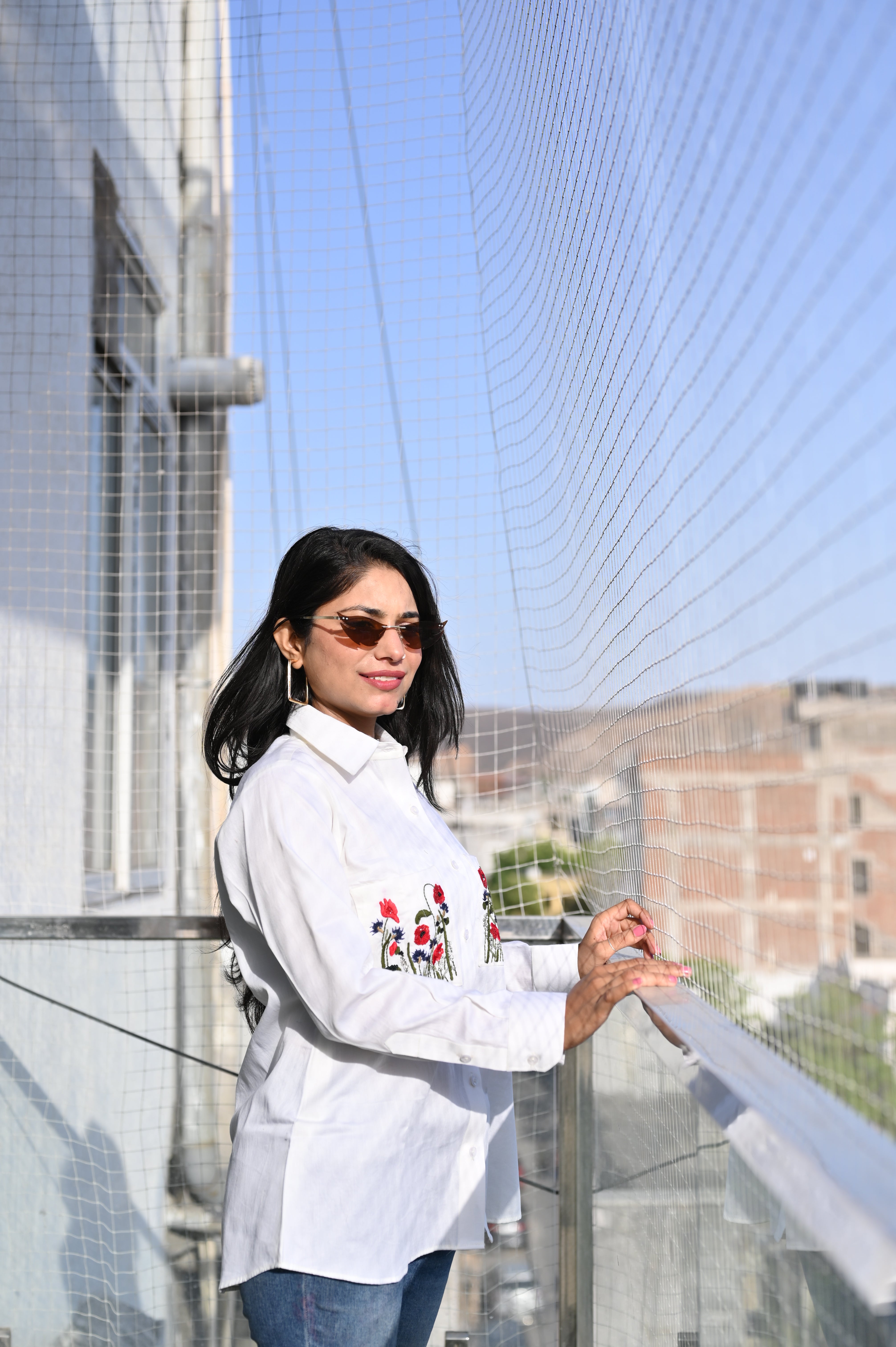 Girls Hand Embroidered shirt