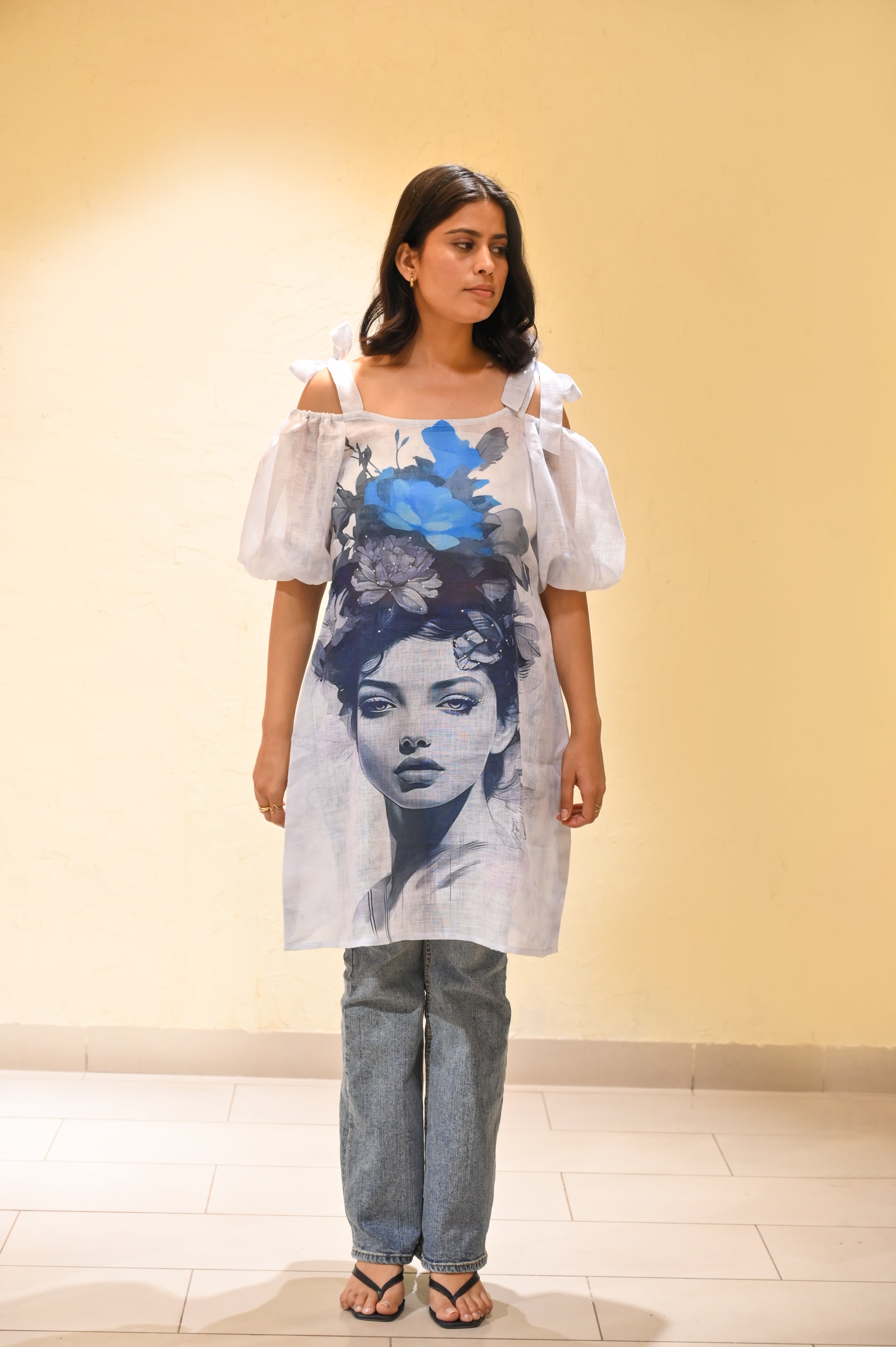 Monalisa  Print Kurta