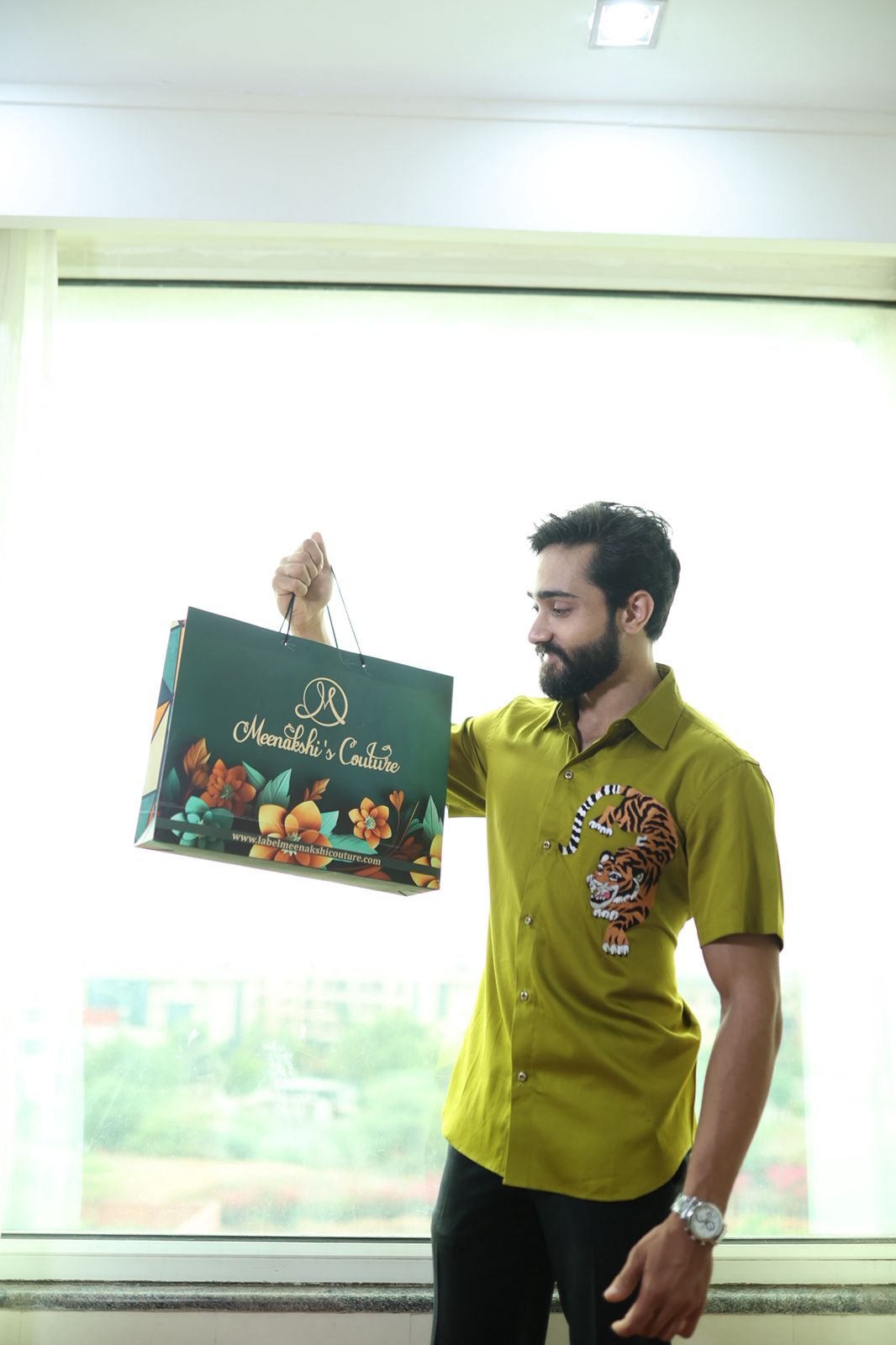 Tiger Half Statement Shirt